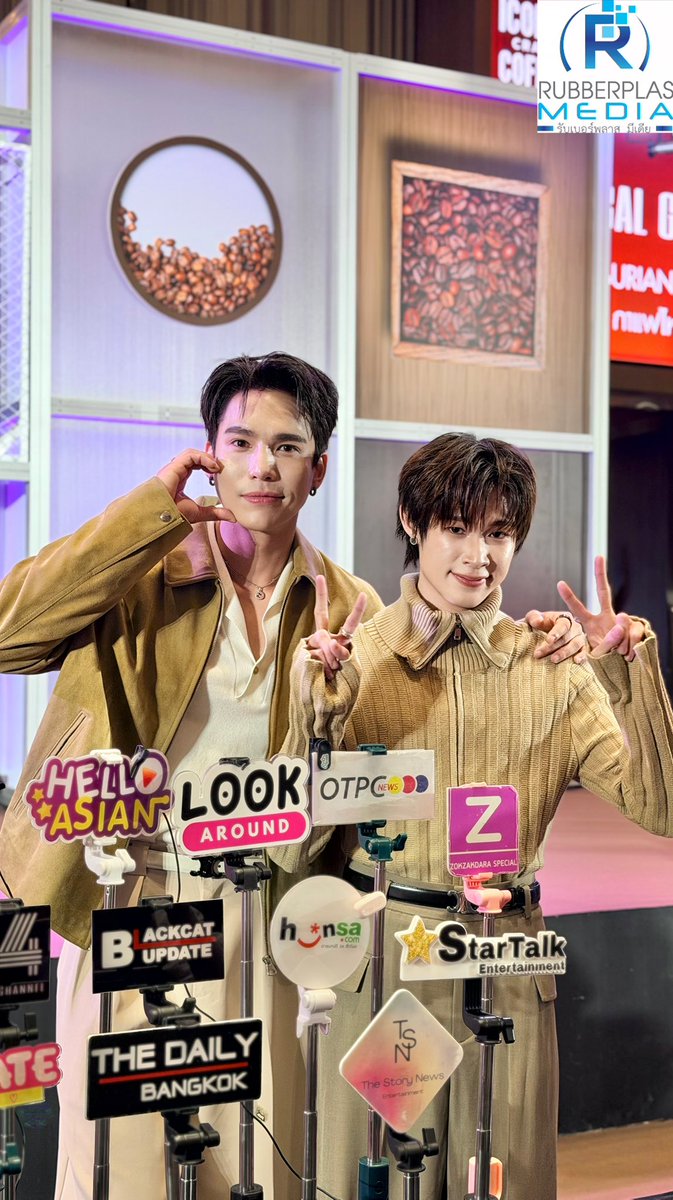 Rubberplasmd's tweet photo. “แม้ก - ณฐ” ช่วงสัมภาษณ์สื่อในงาน ICONIC CRAFT COFFEE EXPO 2026 ☕️

MAXNAT ICON COFFEE 26 

#ICONICCRAFTCOFFEExMAXNAT
#MaxNat #mmaxmax #natasitt #ICONICCRAFTCOFFEEEXPO 
#มหานครแห่งกาแฟไอคอนสยาม https://t.co/4aEfXBizU9