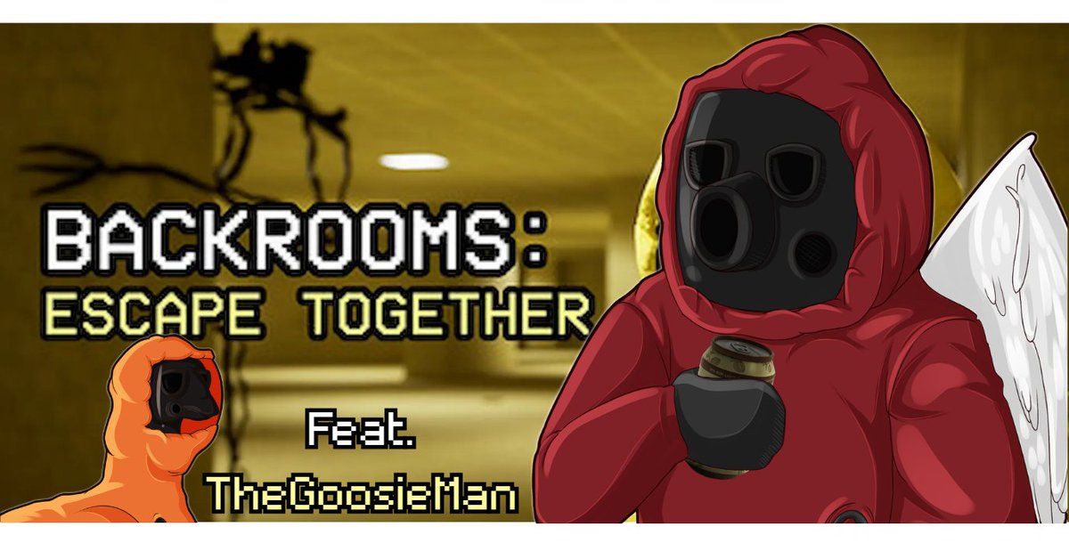LouvePourpre's tweet photo. 18:00 // 6pm GMT(+2) - On Twitch 
More escaping the backrooms with @TheGoosieManYT https://t.co/HUj7smqkNO