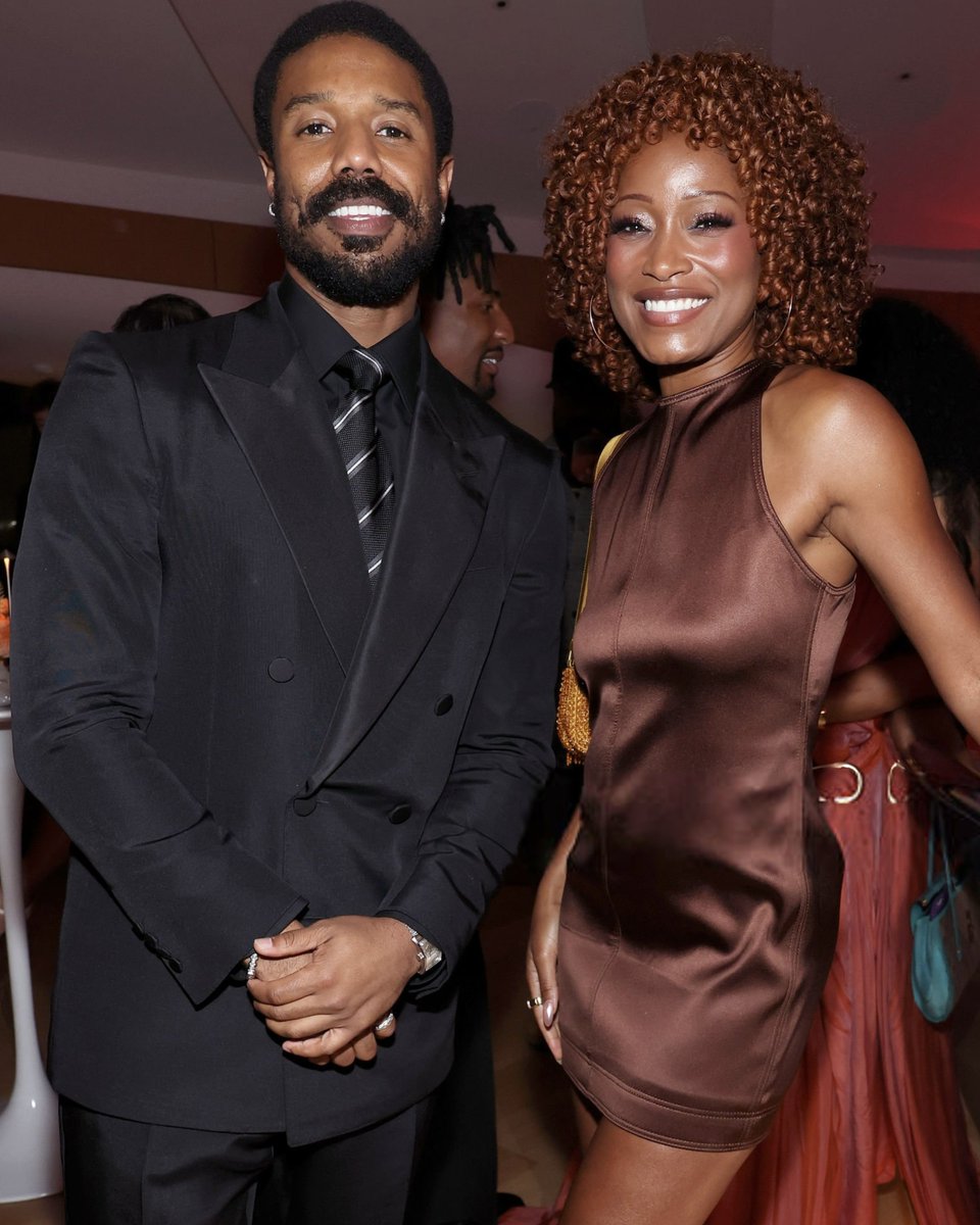 bjordanfiles's tweet photo. Michael B. Jordan with Keke Palmer at the Lucas Museum of Narrative Art opening night last night. 📸 https://t.co/jeyiD8vvge