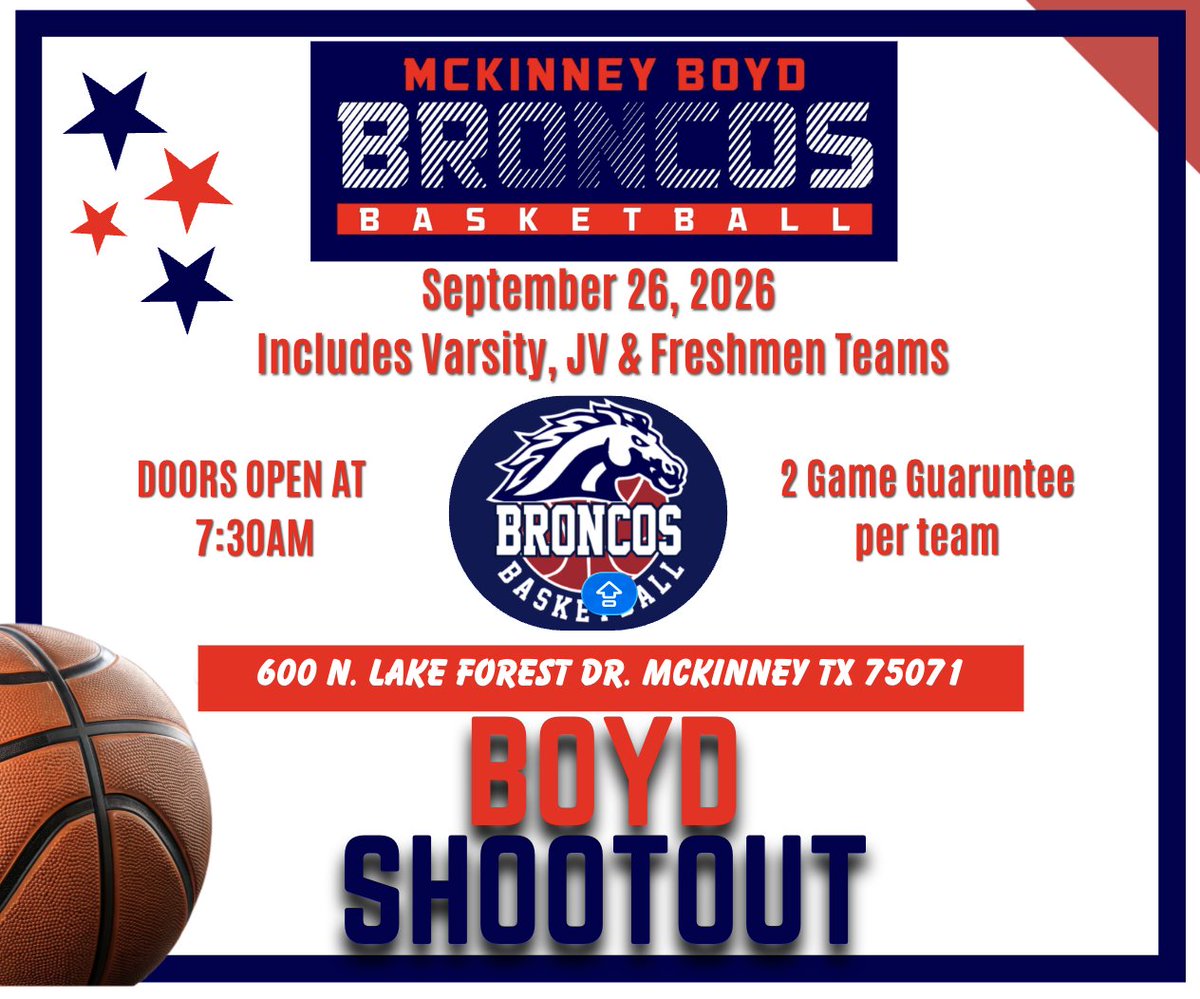 BoydBroncoHoops's tweet photo. We are hosting our BOYD Shootout this Saturday September 26th, please come support these young men and enjoy some good basketball. 

#DBC | #RISE | #TTP https://t.co/2LxQuIBclW