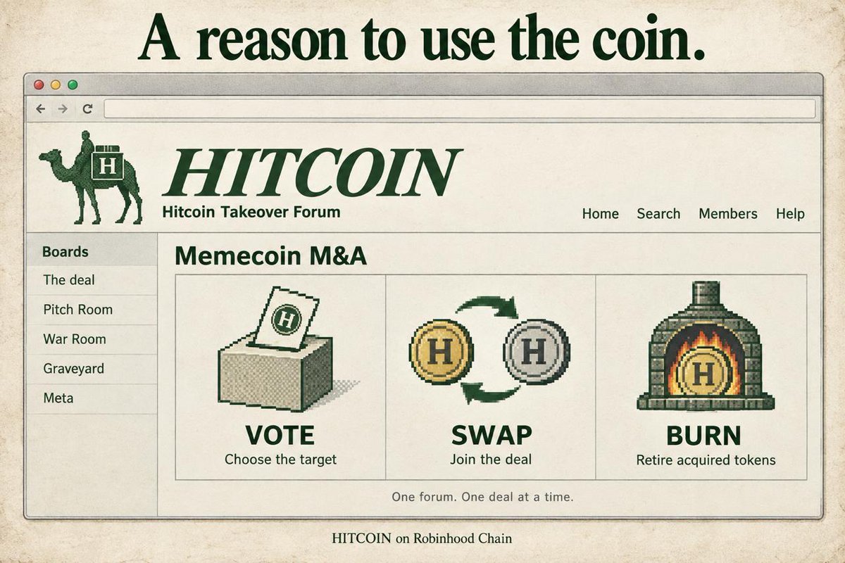 Hitcoinorg's tweet photo. a reason to use the coin... https://t.co/vnzEUapaVh