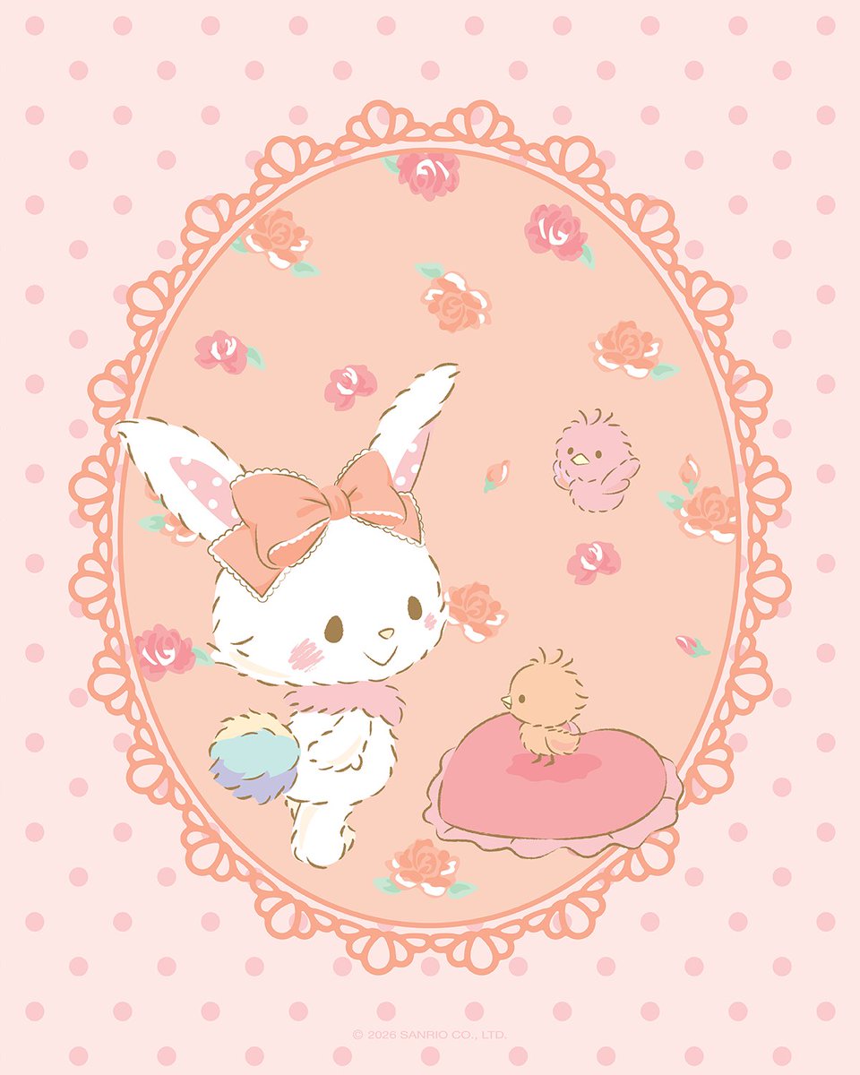 sanrio's tweet photo. Happy birthday, Wish me mell! 🌷 Our cheerful bestie loves flowers, giving gifts, and spending time with her friends 💕 https://t.co/LQHcm6tCRH