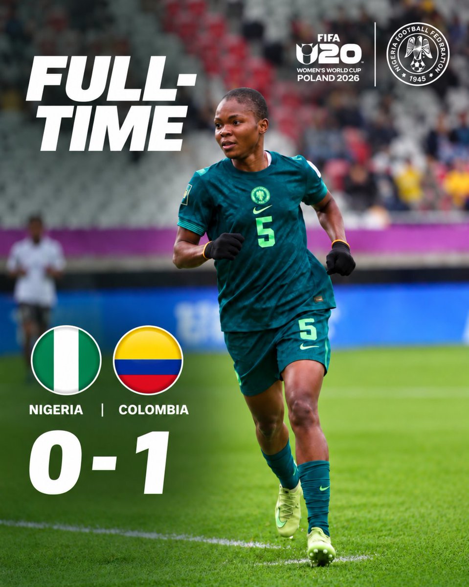 NGSuper_Falcons's tweet photo. Our journey comes to an unfortunate end...

#SoarFalconets #U20WWC https://t.co/bTZgOYL9rD