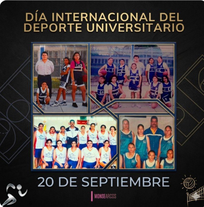 MonseArcosV's tweet photo. La universidad me dio un título, pero el deporte universitario me dio las herramientas para la vida. 

En el #DíaInternacionalDelDeporteUniversitario 🏀, miro atrás y agradezco la disciplina, la resiliencia y el trabajo en equipo que aprendí en la cancha. 

#MonseTodoTerreno 🙋 https://t.co/yhEVg6DS98