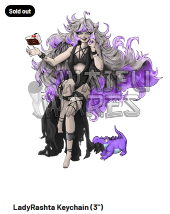 LadyRashta's tweet photo. Thank you all so much for your support, the keychain is officially SOLD OUT!

I hope all those who own this keychain enjoy their new, little travel companions!

(please share photos of all the adventures you take me along, I'd love to see all the cool places you all go!) https://t.co/Xo6v26oyXi
