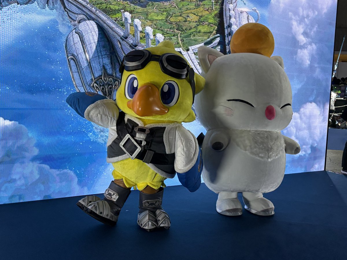 ra_13242000's tweet photo. アルファとモーグリいっぱい撮った(∩´∀`∩)💕
#TGS2026 #スクエニTGS https://t.co/OQheUxCIPp