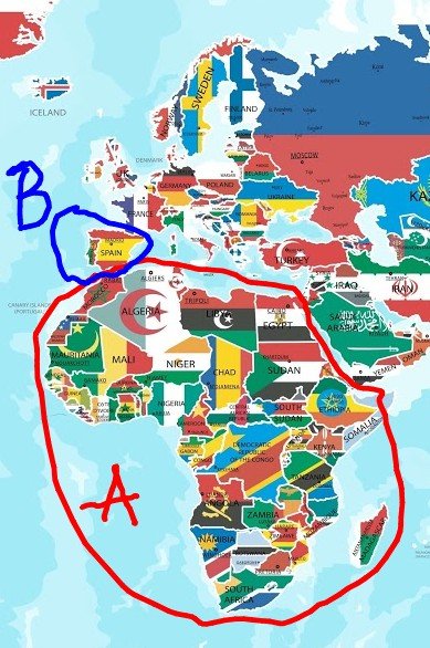 Miguel_Paracas's tweet photo. @agarzon @angel_munarriz Que si, que si, pero a ver si poniéndoles a vds un mapa y con colorines se entiende, que creo que sí,se sea de derechas, centro o Narnia:
Por más que se empeñen, al igual que todos los europeos no cabríamos en Islandia, A, no cabe en B, se pongan vds como se pongan. https://t.co/3XpfGwBALU