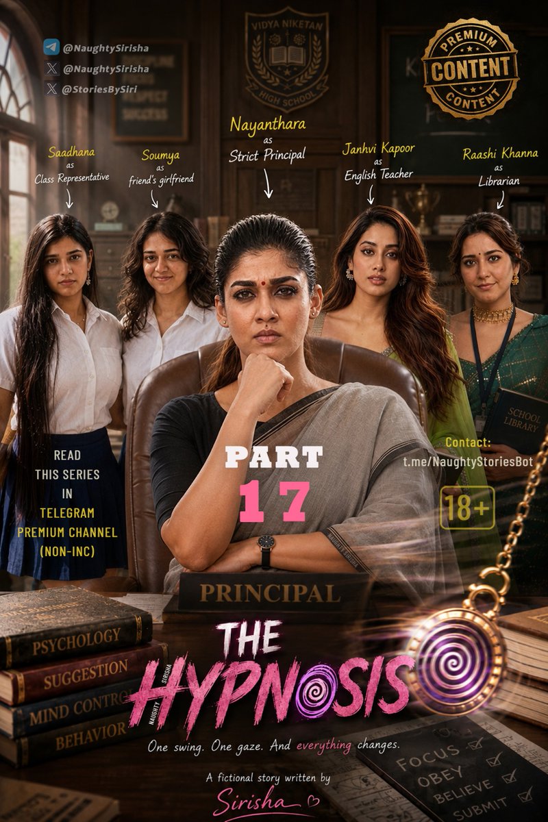 NaughtySirisha's tweet photo. Raashi story preview from this Multi-Actress plot💘:

from

𝑻𝑯𝑬 𝑯𝒀𝑷𝑵𝑶𝑺𝑰𝑺 - PART-17 (in NON-INC channel)

🧵 2 new threads every week in each prϵmium channel!

📩 Interested? DM now
ℹ️ For more details, contact me (link in bio) https://t.co/KUsU2QDk9j