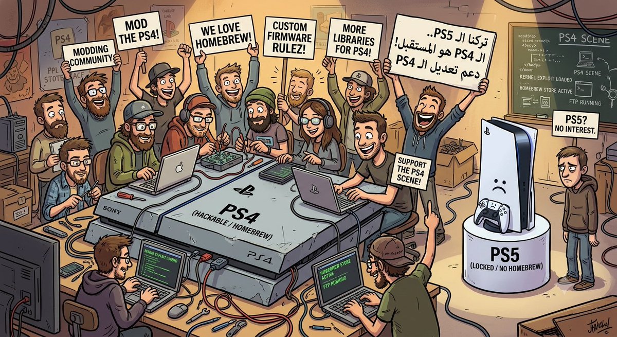 CountEzzyn's tweet photo. Current situation... 🥲
#PS4Scene #PS4Homebrew #PS4Modding #PS4Jailbreak #PS4Hacks #PS4Community #HomebrewDeveloper #ConsoleModding #GameModding #PS5Ignored #PS5LockedDown https://t.co/axOKDQK8aV