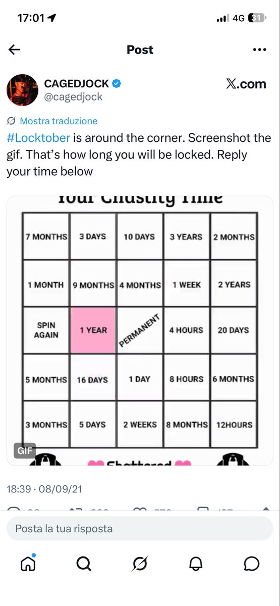 transloverit's tweet photo. Start in October and end in October … but the next year https://t.co/9OHqRZ9Muo