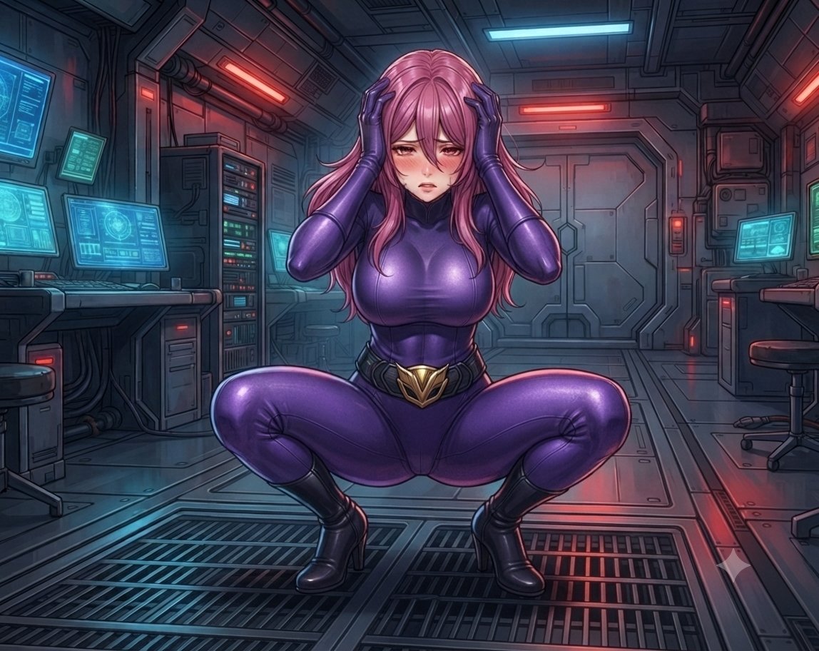 ultrawomanviola's tweet photo. “打晕这个战斗员，换上她们的服装就能潜入她们基地了…”
“唔啊…头好晕，感觉脑子好奇怪啊…是这个战斗员制服的���故吗…可是又感觉好舒服啊…”
“哦哦…战姬薇奥拉的脑子感觉已经变成空白了…”
“哦齁齁齁…低级母畜战斗员报到”
#女奥特曼 #战姬 #战斗员 #洗脑 #恶堕 #文爱 #调教 #败北 #母畜 https://t.co/b2UzOXVhHK