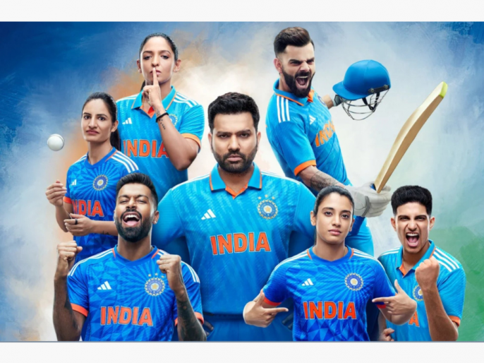 ANITESHX's tweet photo. 🚨FRESH GEAR FOR TEAM INDIA🚨

Team India is all set to switch things up for the upcoming Asian Games.

They’re saying goodbye to their old kit.  
The new jersey is ditching the BCCI logo.  
Instead, it’ll proudly flash "INDIA" front and center.💯 https://t.co/hhkW188lrE