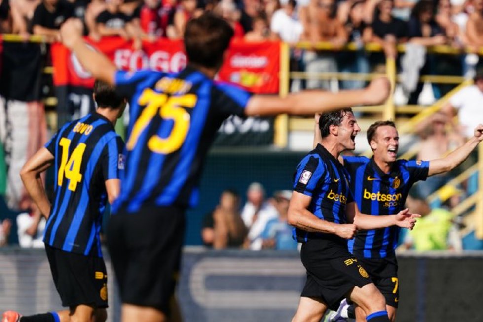 Fcinterdata's tweet photo. Inter U23 beat Foggia 3–2 to claim their second consecutive victory.

It is only the second time that Inter U23 have scored three goals in a match across all competitions, and the first since their 3–1 win away to AlbinoLeffe in November 2025. https://t.co/PxEujaiMso