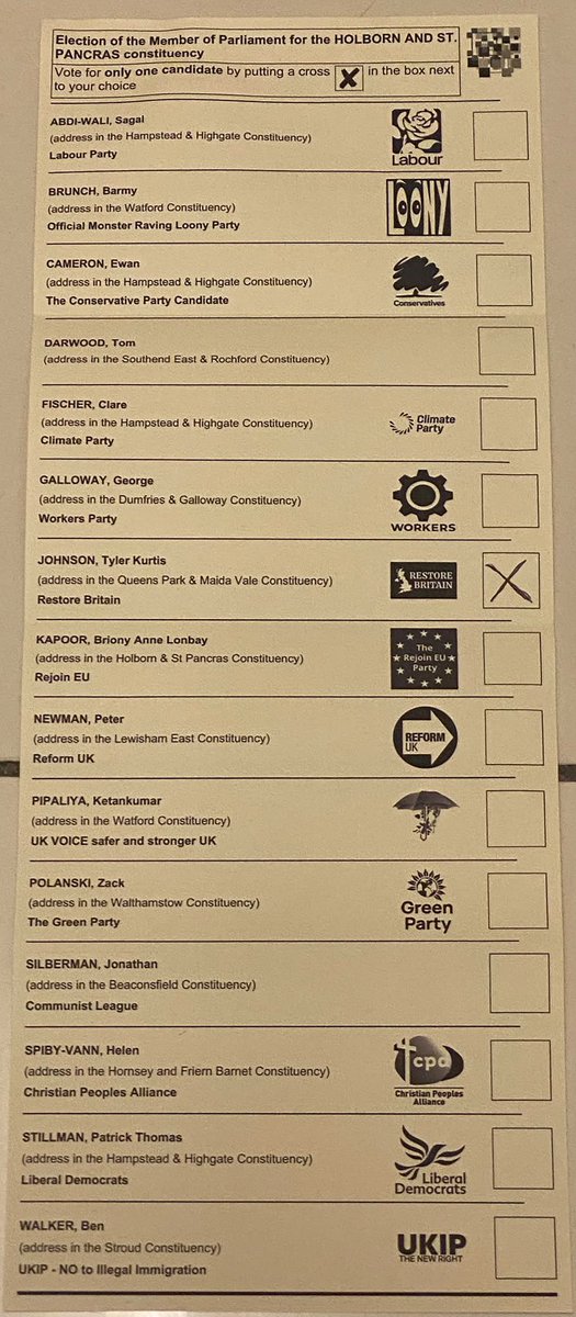 LeaderNHPUK's tweet photo. 🇬🇧 VOTE RESTORE BRITAIN 🇬🇧
    HOLBORN &amp; ST PANCRAS https://t.co/epjDsIge4m