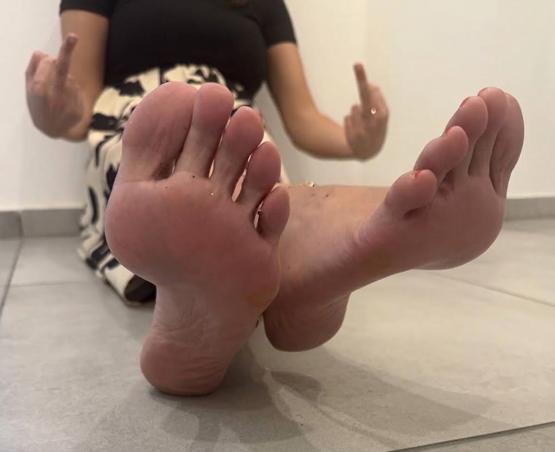 melissa33362999's tweet photo. 🎉 1000 Follower geknackt! 🎉
Als Dank bekommt ihr den Dreck an meinen Fußsohlen und meine beiden Mittelfinger 🖕🏻👣🖕🏻👸🏻 

#barefoot #footfetish #füße #barfuß #herrin #göttin #raceplay #findom #goddess #zahlschwein #alman #mistress https://t.co/yf6cNDEoiR