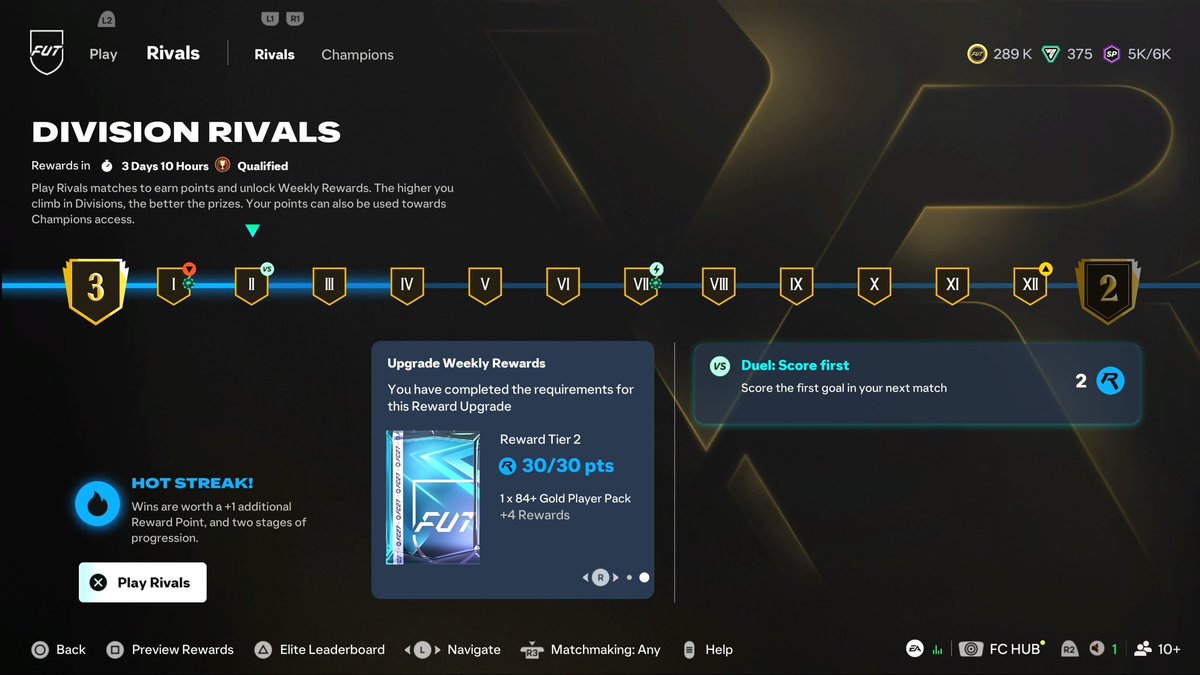 FutAlsik's tweet photo. Reached Div 3 with only losing one game on the way ✅🤯
- Hamsik is my favorite player 💀
- Musiala’s pace is NOT 79 
These 4441 tactics helped in games against other very good pros✅
Looking forward to competing in the ladder🤞 https://t.co/sU3ke39AU6