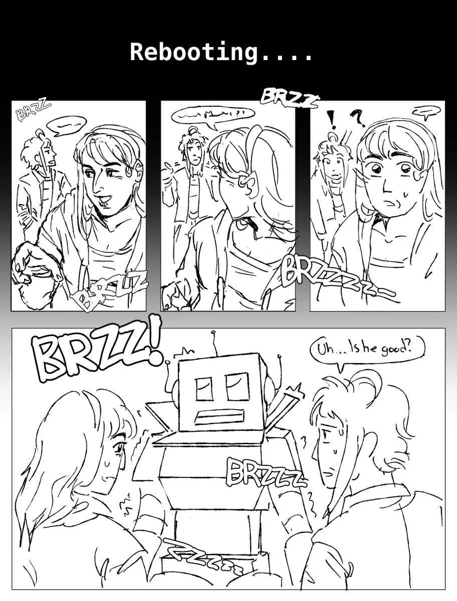 nettemicha's tweet photo. more Au stuff + a little comic i was working on for it https://t.co/vlaMMVOgyU