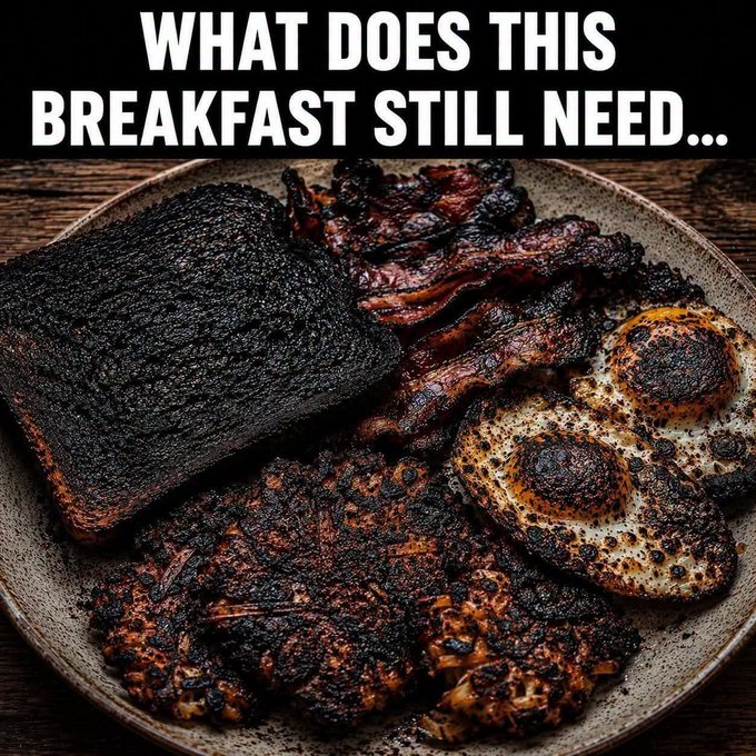 AblaviNadia's tweet photo. What does this breakfast still need ... https://t.co/HfGHAWrsfT