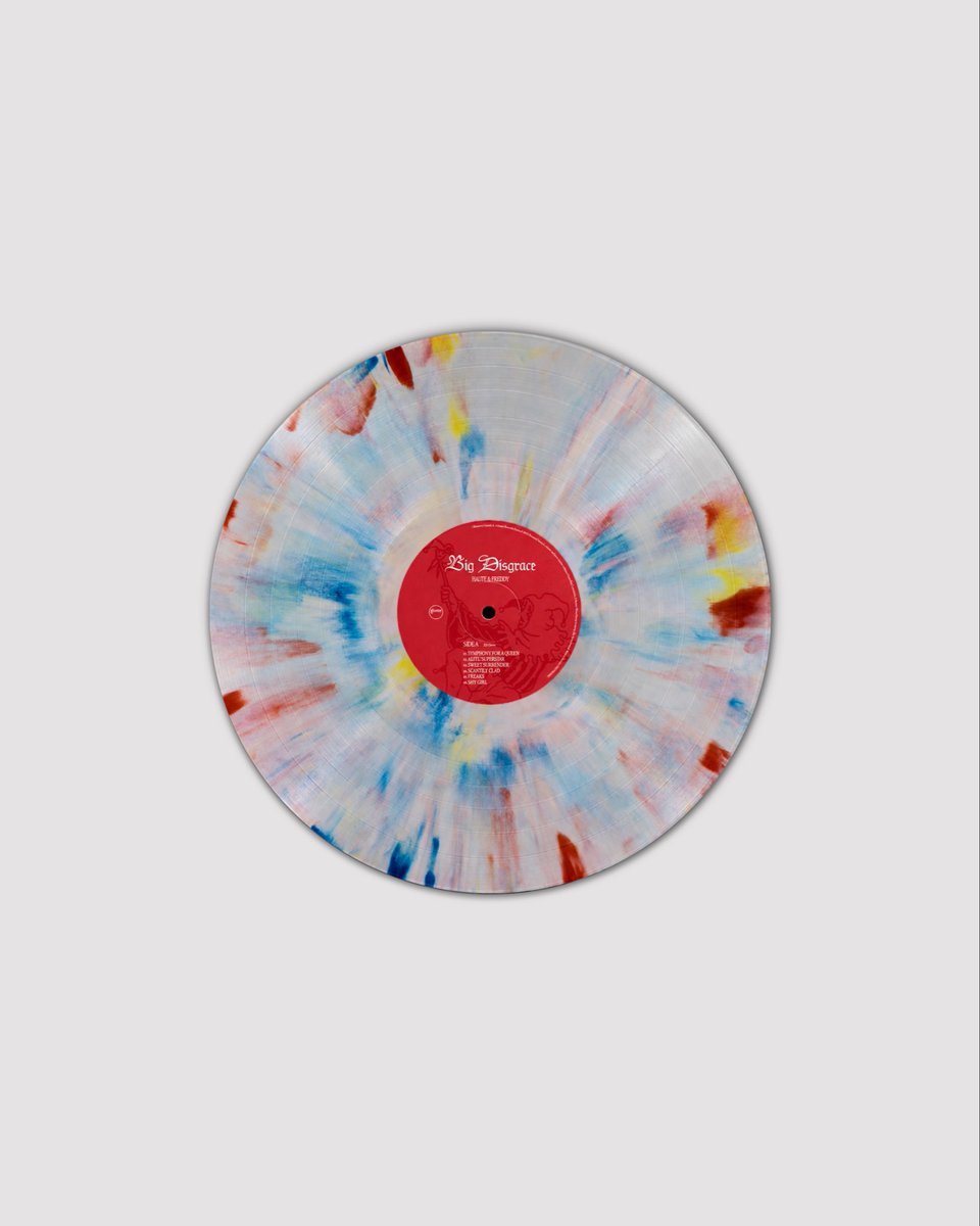 vertigovinylga's tweet photo. VV x Haute &amp; Freddy

REPOST AND FOLLOW TO ENTER GIVEAWAY FOR FREE COPY!

“Big Disgrace” by Haute &amp; Freddy

Pressed on clown paint rainbow marble vinyl LP, this release is limited to 500 hand-numbered copies. Once it sells out, it will not be restocked.

https://t.co/tT3Qol7FJs https://t.co/Yox7K41Lna