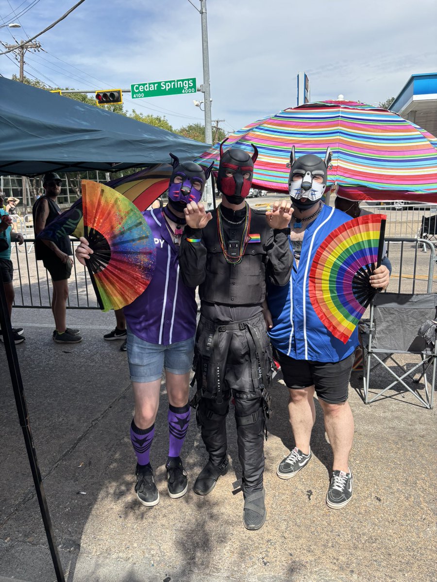 Doberman_DFW's tweet photo. Pride Dallas https://t.co/0PAs700uql