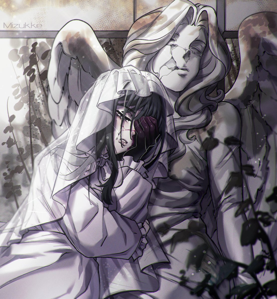 mixwiik's tweet photo. don't leave me 
#ZOMST #좀비스테 #mizisua https://t.co/KR9lyLALLS