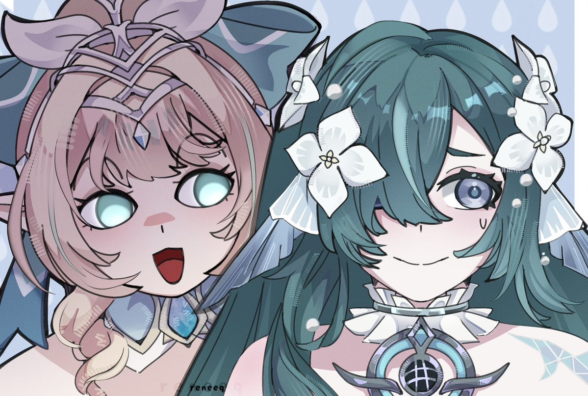 02reneeq's tweet photo. The upcoming banners feel something like this…

“Lady Vodyanitsa, have you heard anything about The Rokot?”

#Vodyanitsa #Vesna #GenshinImpact https://t.co/ygpUoSgKhb
