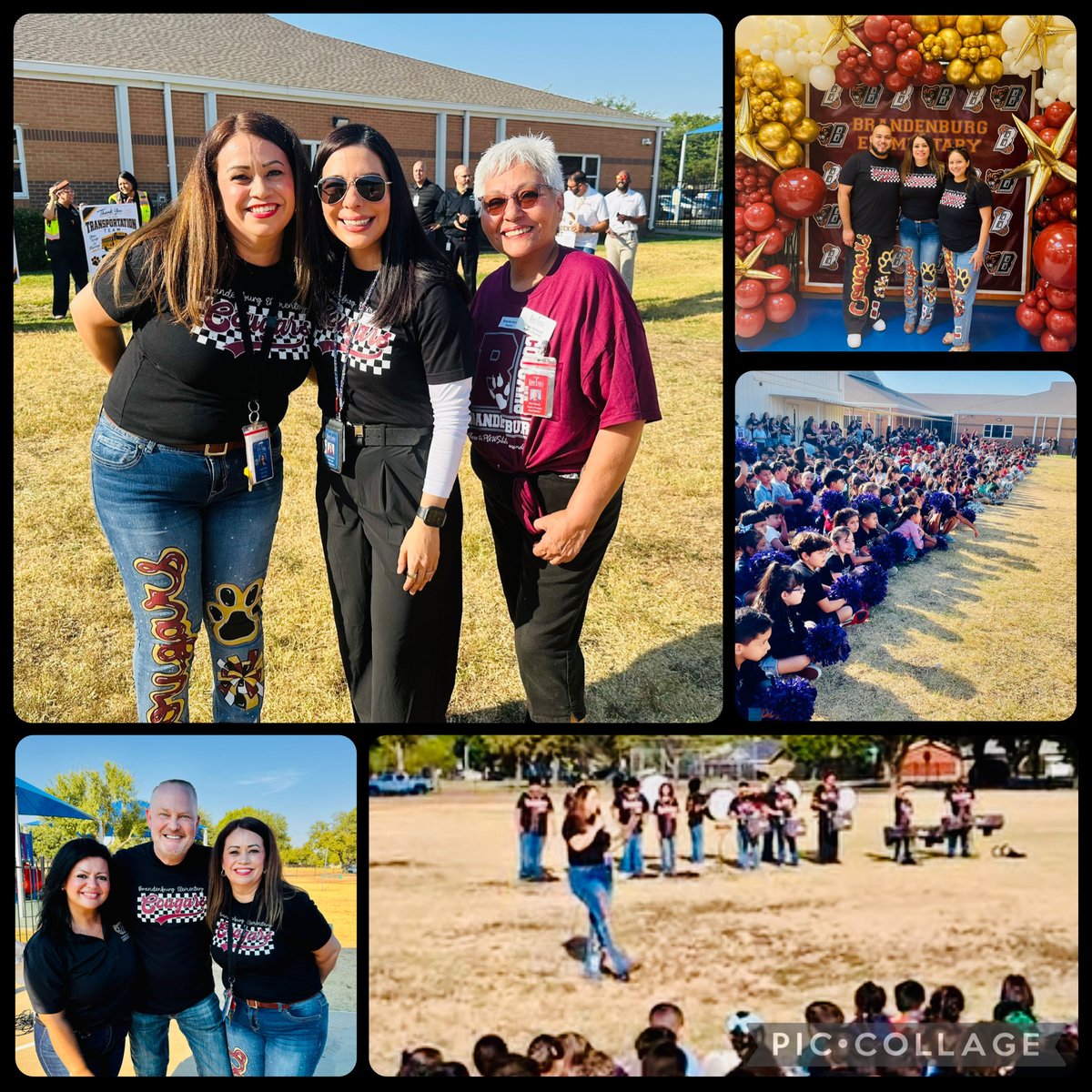BburgCougars's tweet photo. We celebrated  a HUGE milestone for our school. The district came out to celebrate our B rating (85!) and being the top elementary in the district. Cougars truly are the BEST OF THE BEST! 🐾🥳📚🏫🔬🧮📈 @IrvingISD #ExcellenceInAction @BburgPrincipal https://t.co/oiNrONNnkZ