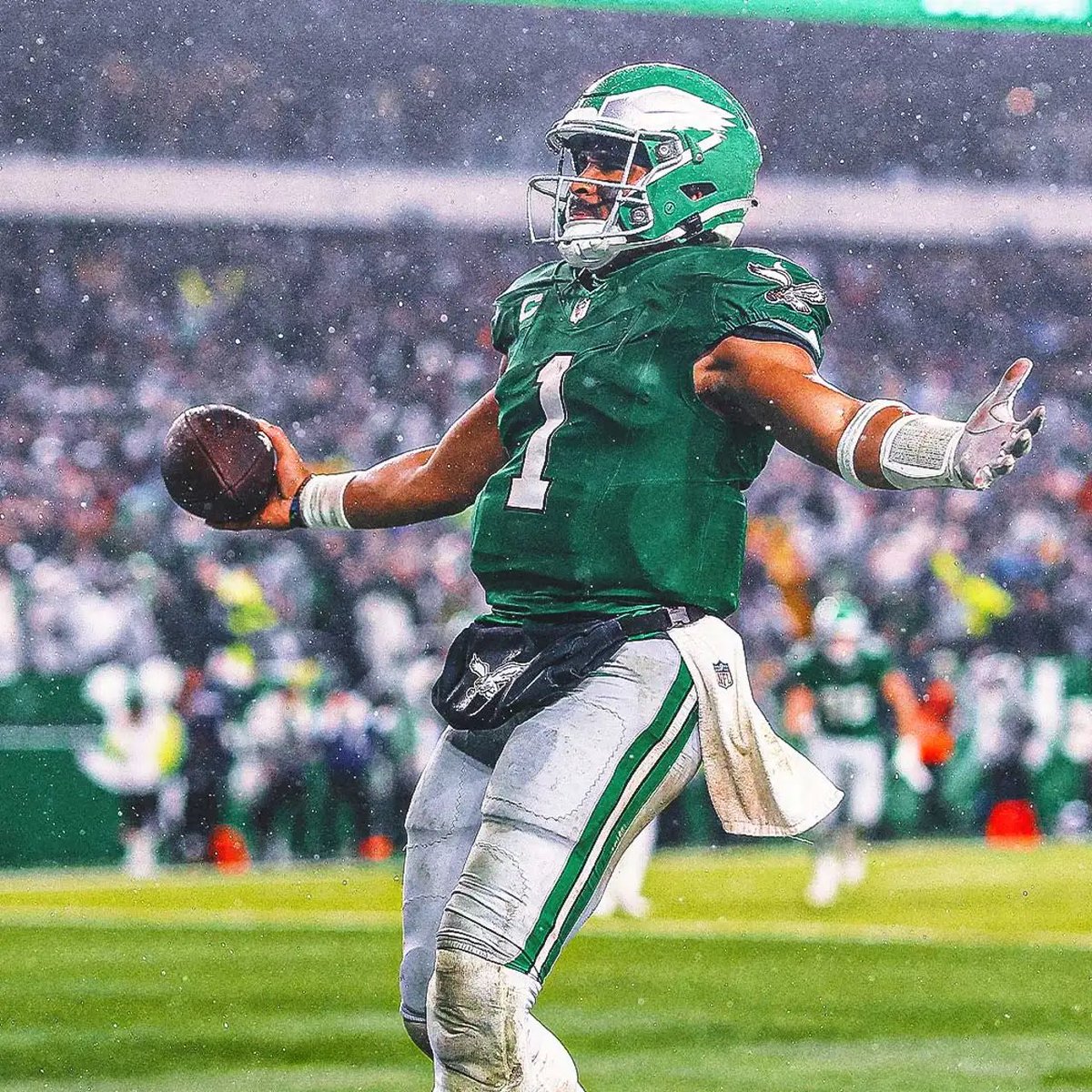 BarkleysBurner_'s tweet photo. Jalen Hurts on the final drive:

• 7/9, 65 yards, TD

Definition of CLUTCH. https://t.co/4P2lkD9I4U