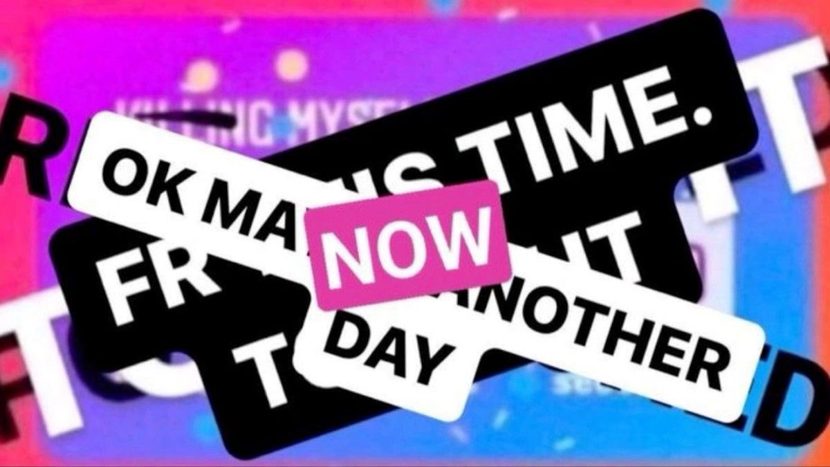 fviryglitter's tweet photo. me saying kms after every inconvenience https://t.co/KD2tNfeswC