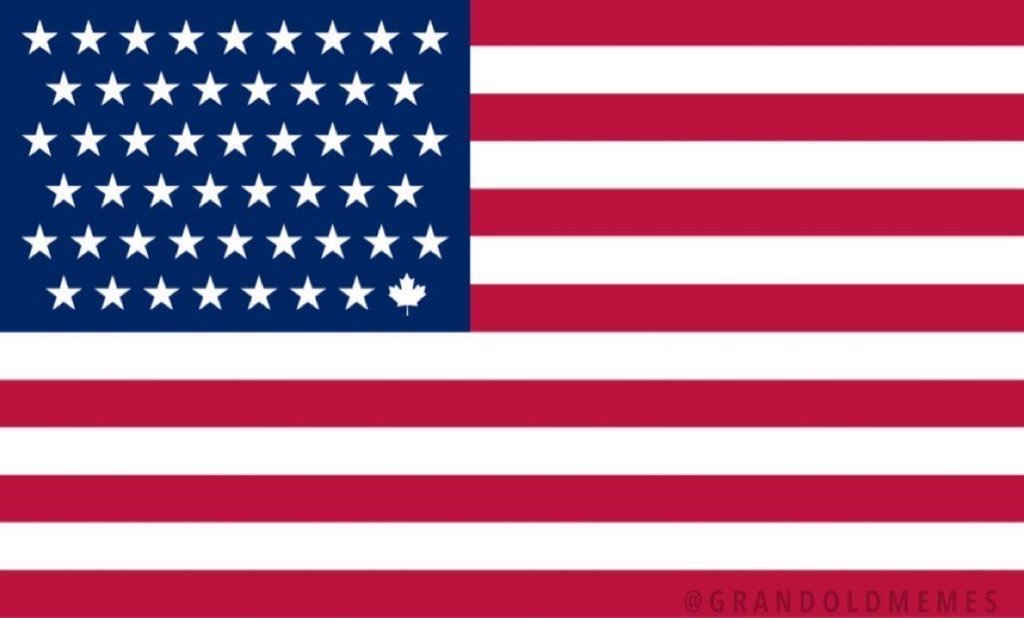 Mattpetti32's tweet photo. If you look closely you will see a very strange looking star on the American flag that will become reality because of Liberals. https://t.co/Xt5v6QNfPP