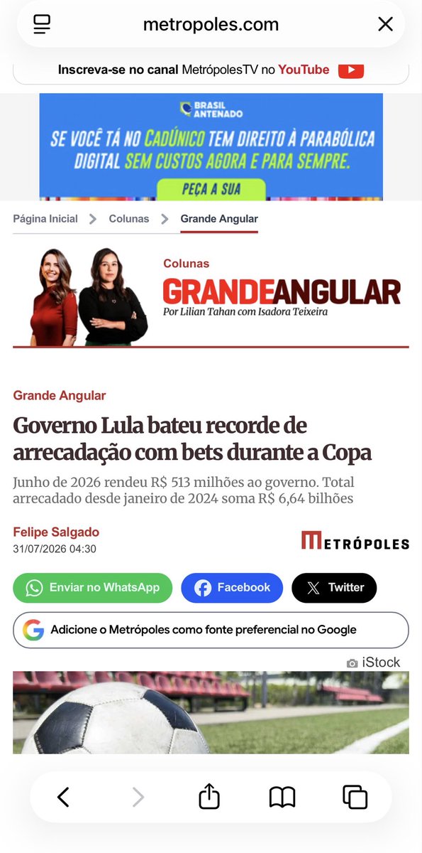 sylviojnr's tweet photo. @GuilhermeBoulos Já “mamou” até agora, e na campanha vem fazer moral em cima dos endividados…lembrando que foi seu desgoverno que liberou. https://t.co/n1dSYzluCS