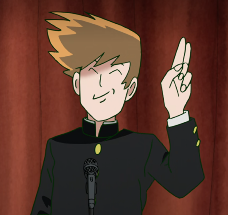NovuHolo's tweet photo. Que hace Flowery en Mob Pyscho? https://t.co/rbWwsuu8jp