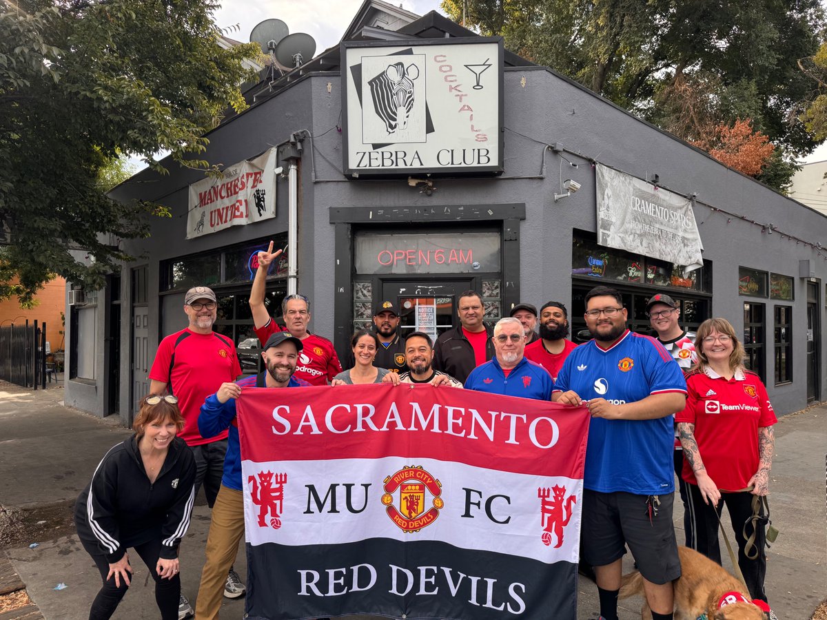 SacRedDevils's tweet photo. 1-1 draw against fulham but the supporter was great! See you guys on the 10th! https://t.co/lGeZ6s5p8C