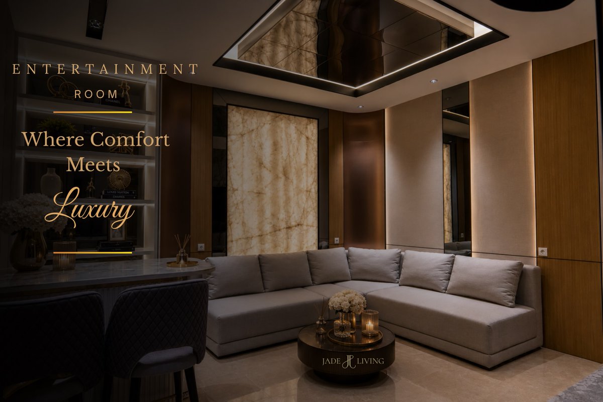 violetandersona's tweet photo. Every home deserves a space where laughter, music, and memories come together. With warm lighting, luxurious finishes, and a cozy atmosphere, this entertainment room is perfect for karaoke nights, movie marathons, and quality time with loved ones. https://t.co/lFejAkzjOo