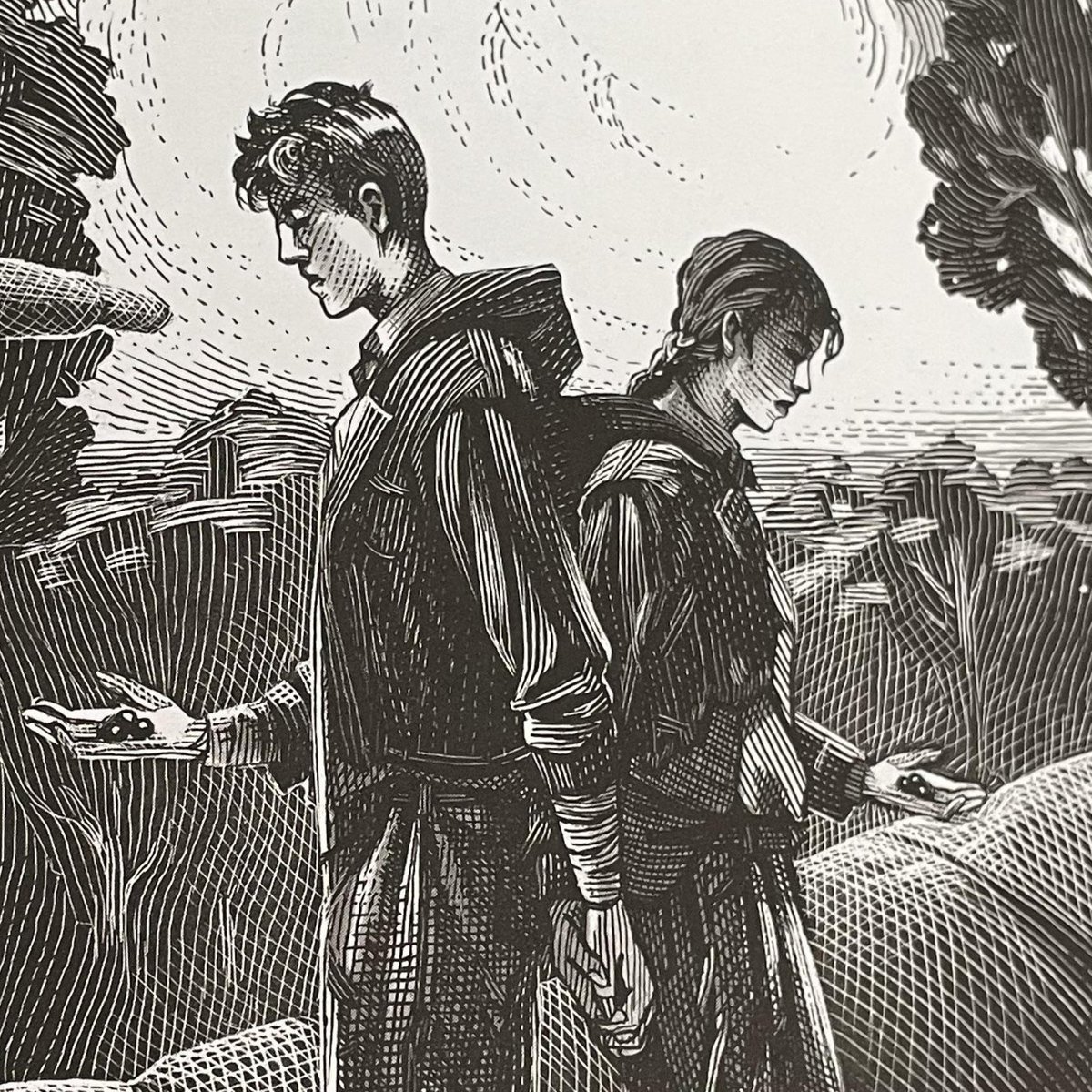 everlarkeia's tweet photo. everlark thg illustrated edition i belong to you https://t.co/x9WlKaCaMQ