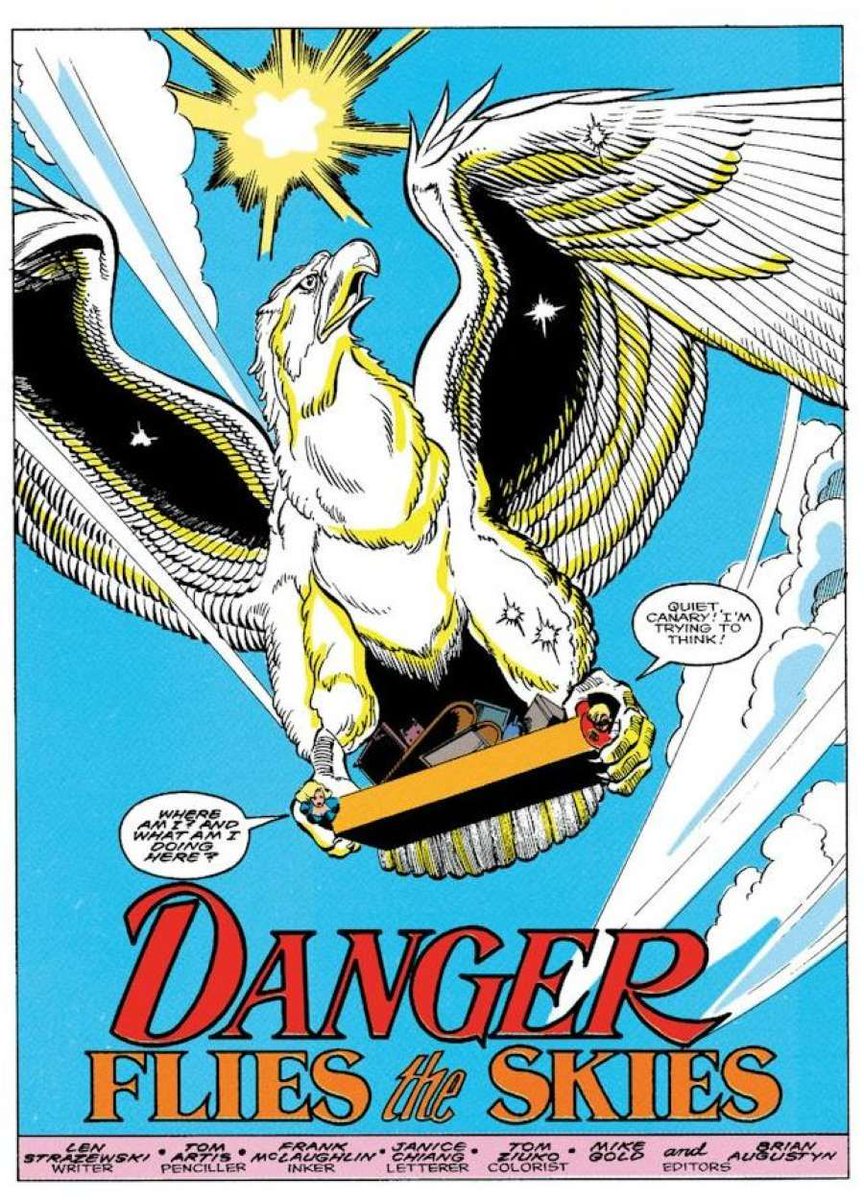 jsapresents's tweet photo. New JSA IN THE 90s PODCAST! We continue our coverage of the 1991 JUSTICE SOCIETY OF AMERICA mini-series! In issue #6, Green Lantern &amp; Black Canary are held captive by a living constellation thousands of feet in the air! And finally, the JSA reunites!
https://t.co/Gpy1IMKaUn https://t.co/oqROoLU7NI