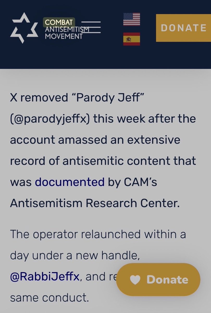 IanMalcolm84's tweet photo. So jewish run Antisemitism Research Center can push the jewish run @CombatASemitism and the jewish run @ADL to have @X (run by jewish @dinkin_flickaa after formerly being ran by jewish @nikitabier) to remove @RabbiJeffx?

So free speech isn’t free if critical of jews?

Is that it https://t.co/8Dlcw35Pt6