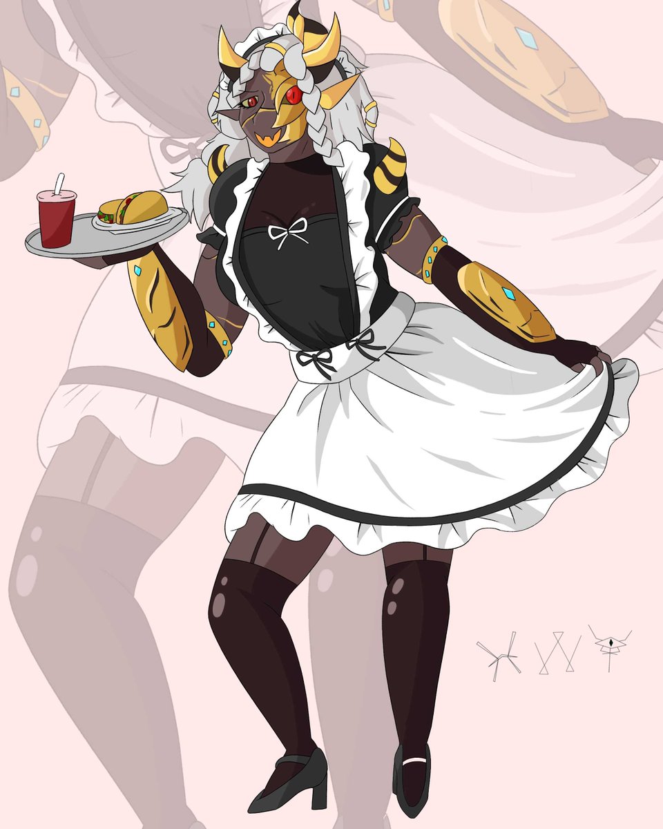 HeavenWatchesU's tweet photo. Fable maid calamitas https://t.co/5DwSgsGgLL