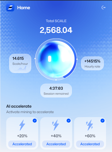 CryptoGuyScale's tweet photo. 🔥 I Have 2.5K Scale! How Much Do You Have?

💙 Comment below with your Scale balance 👇
Let’s see how many Scale the community has collected so far!

🚀 Haven’t joined yet? Join now and start mining!

👉 https://t.co/rUHHgkvazh

Refer - ArifAhmed

@chrisP_scale @ScaleNetworkAI 

#ScaleNetwork #Scale #Mining #Crypto