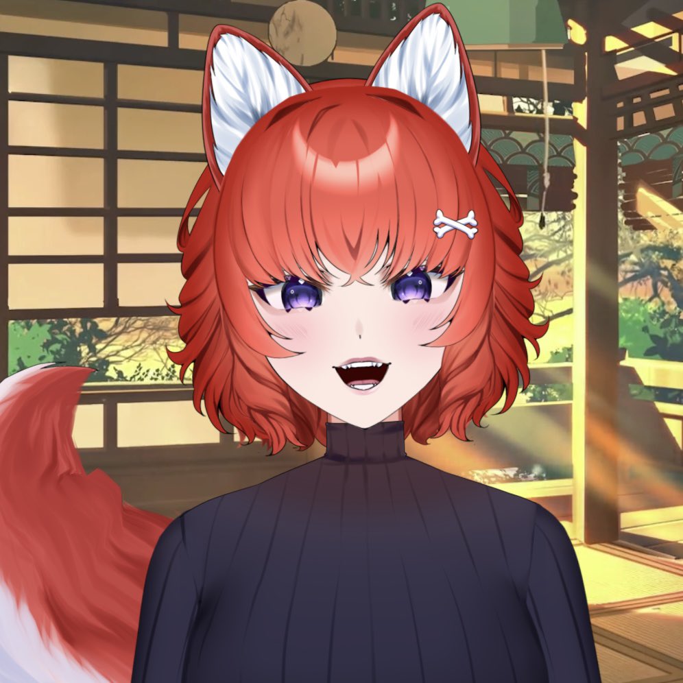 sevxxn_'s tweet photo. What’s the first word that comes to your mind when you see my Vtuber model? https://t.co/0vAUvAWlMT