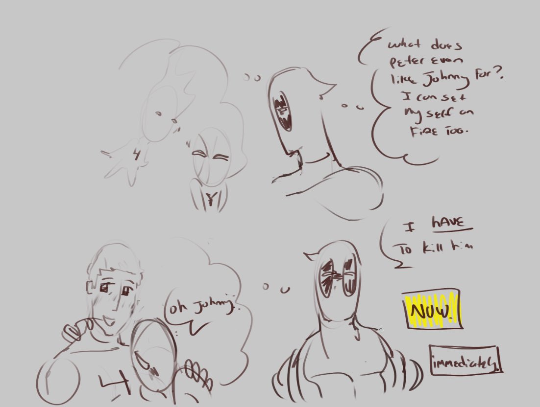 dollmakerSaw's tweet photo. Doodle for reference https://t.co/fY1VdPYL2h