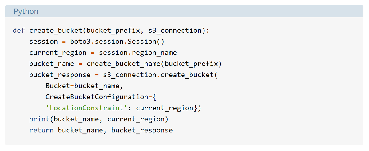 realpython's tweet photo. 🐍📰 Python, Boto3, and AWS S3: Demystified — https://t.co/v9xwCZ38Ob 
#python https://t.co/EGgd8Yc9eT