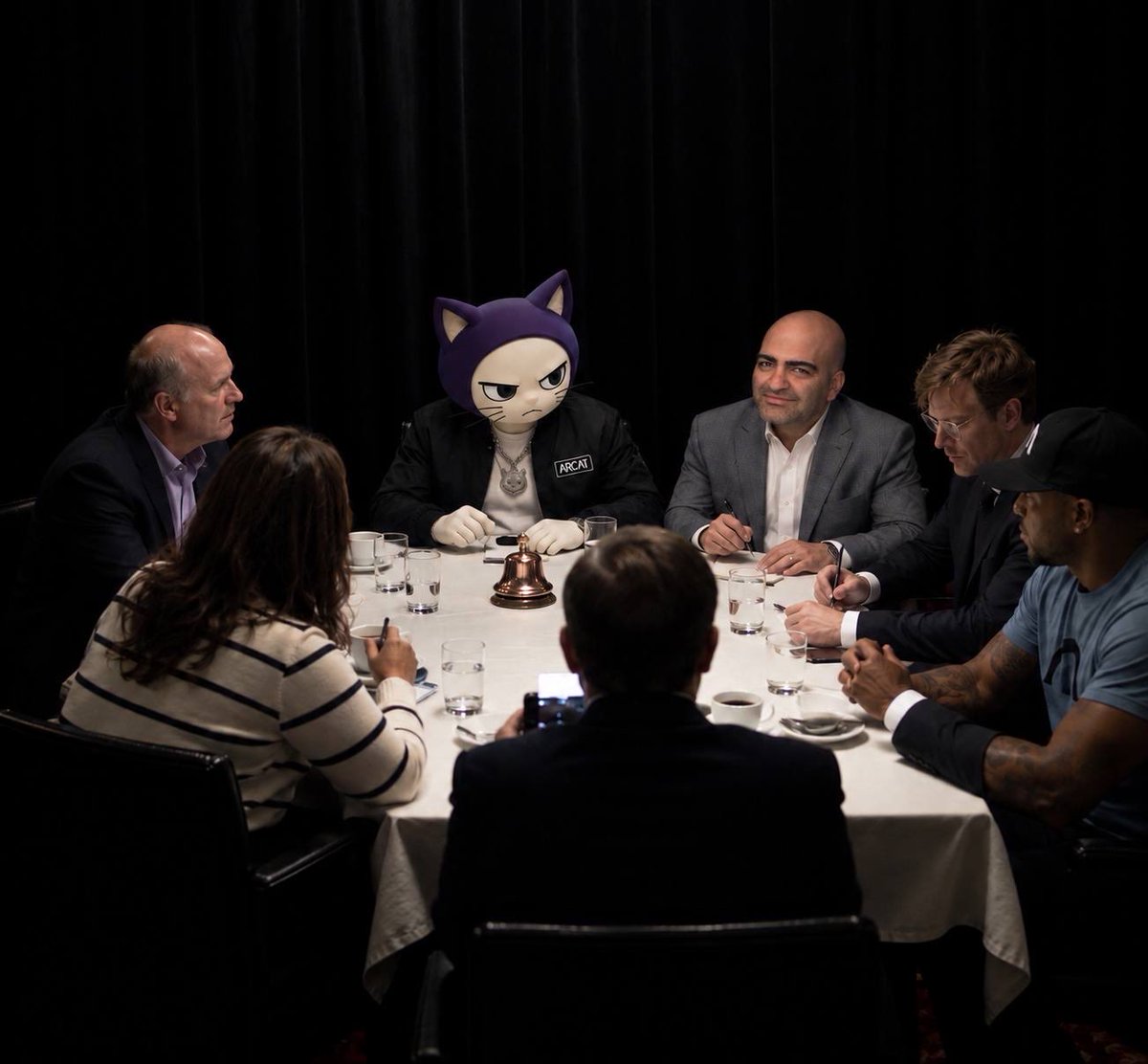 arcat_meme's tweet photo. Just another day in the @arc trenches.

Discussing marketing with @peterschroederr

Talking strategy with CEO @jerallaire

Building the developer community with @samconnerone

Discussing upcoming products with @0xrachelita

Working alongside CCO @KashRazzaghi 

ARCAT stays in the room🕶️