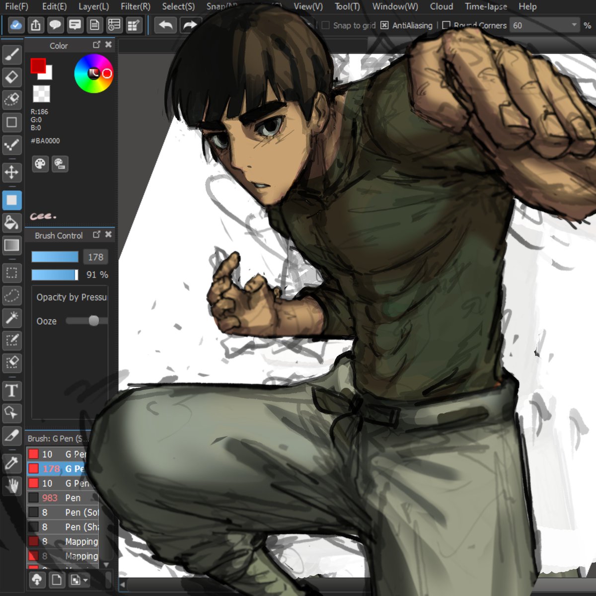 ceeifg's tweet photo. rock lee on medibang paint

#rocklee #fanart #naruto https://t.co/KEeGC6hNSt