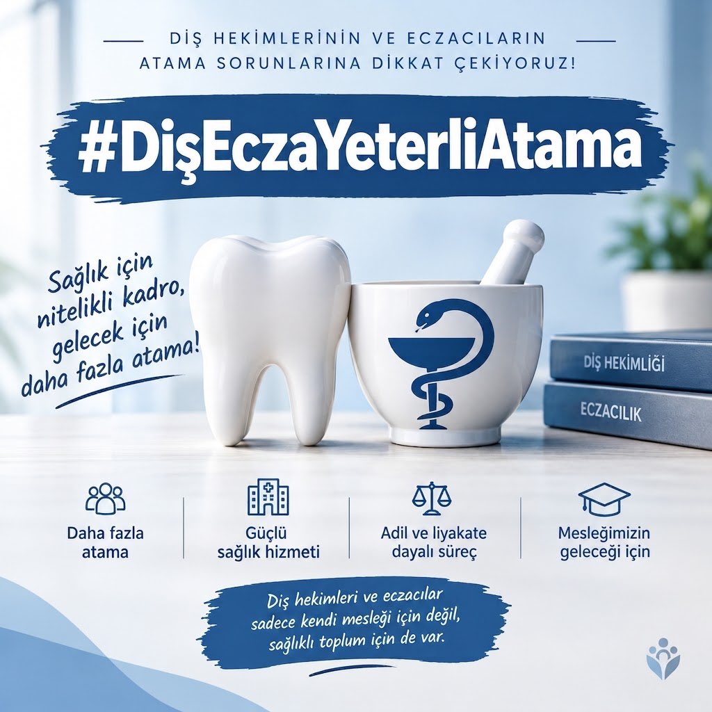 giizemarrii's tweet photo. Yeni mezun sağlık çalışanları emeklerinin karşılığını kamu istihdamında görmek istiyor. #DişEczaYeterliAtama @RTErdogan https://t.co/CgryfYTXxH