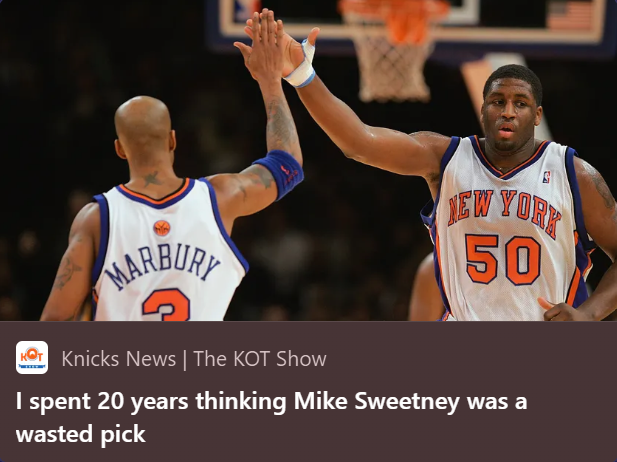 Substack's tweet photo. @_leeescobedo Read the full post on Knicks News | The KOT Show: https://t.co/HHodjNxSMk https://t.co/c7miKB0JAY