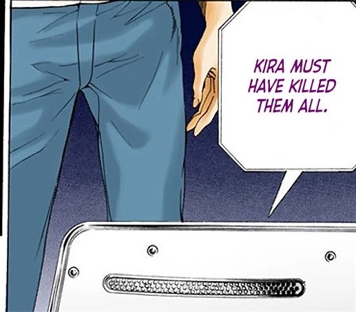 perriwinkley's tweet photo. what was up with the crotch zoom-ups here lmao… L Lawliet pull down your pants for me real quick https://t.co/ZaMf9ONgmg
