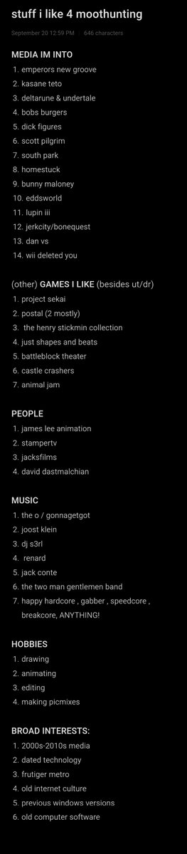 pawsene's tweet photo. #promotwt #moothunt another one. hey👀

moot me up if youre also into any of THESE... but ill accept moots regardless (AAAND ILL BE ACTIVE!!) https://t.co/wyZ9X6nDeD