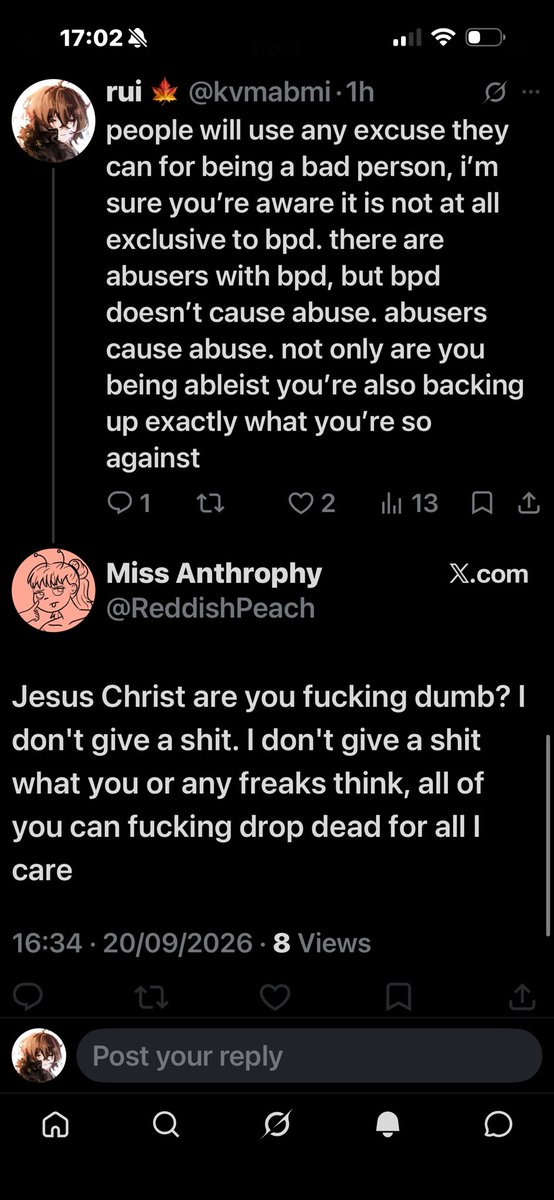 kvmabmi's tweet photo. people like this seriously believe they’re not the problem 😭😭😭 pointing too many fingers for someone wishing death on people https://t.co/L9nEKSuj38