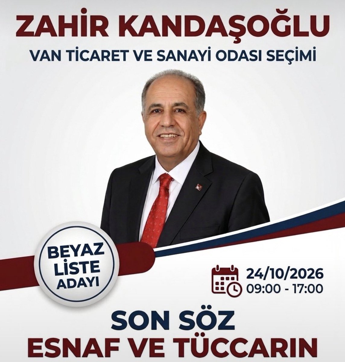 ozcn_byrm's tweet photo. Van’ın artık sloganlara değil, ticareti bilen, kendi ticari hayatında hep başırı olan, sanayicinin derdini anlayan ve şehrin kaynaklarını Van için kullanmayı bilen bir yönetime ihtiyacı var. Zahir Kandaşoğlu’nun meselesi bir makam değil; Van’ın ekonomik geleceğidir.
@zahirkandas @bkandasoglu